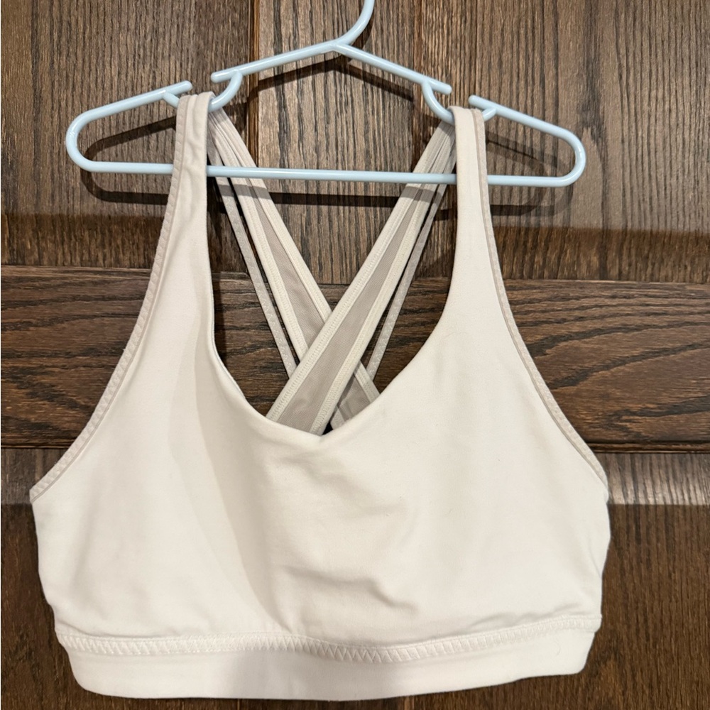Athleta white Sports Bra